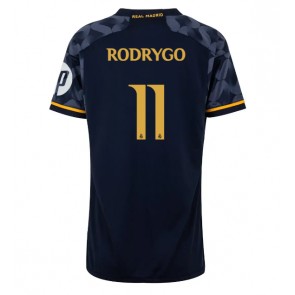 Real Madrid Rodrygo Goes #11 Gostujuci Dres za Ženska 2023-24 Kratak Rukavima